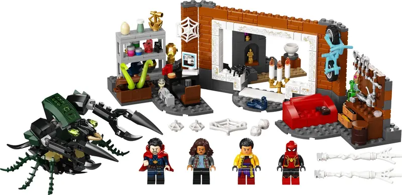 LEGO 76185 Spider-Man w warsztacie w Sanctum