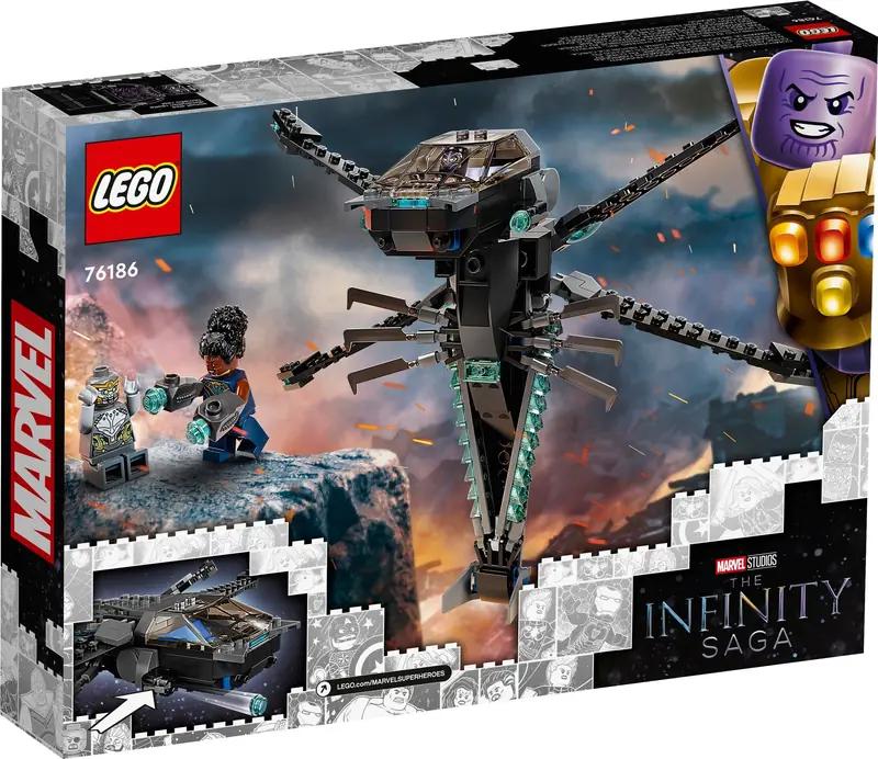 LEGO 76186 Helikopter Czarnej Pantery zdjęcie 6