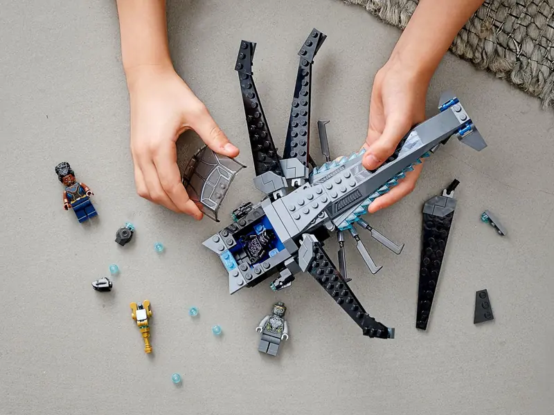 LEGO 76186 Helikopter Czarnej Pantery zdjęcie 9