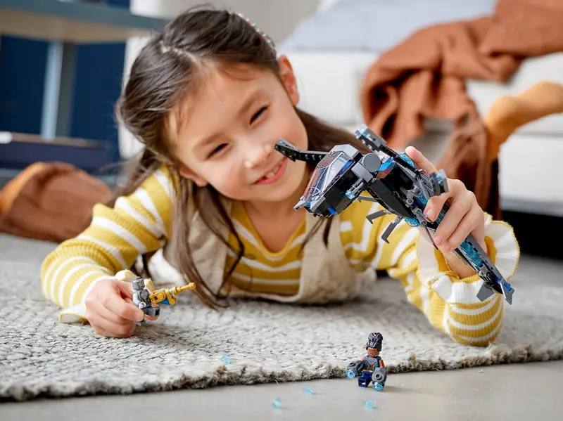 LEGO 76186 Helikopter Czarnej Pantery zdjęcie 10