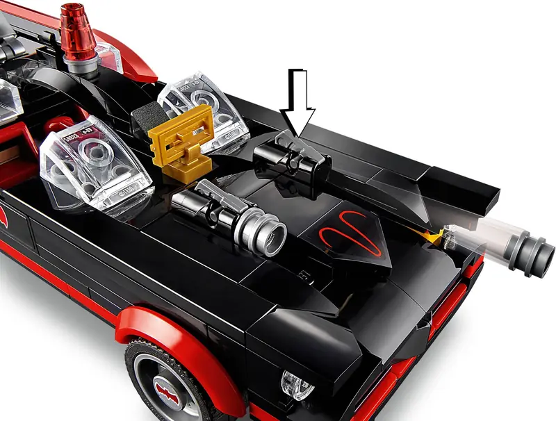 LEGO 76188 Klasyczny serial telewizyjny Batman - Batmobil zdjęcie 10