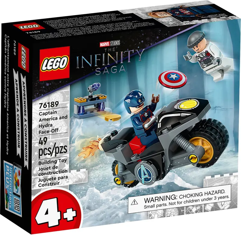 LEGO 76189 Kapitan Ameryka i pojedynek z Hydrą zdjęcie 2