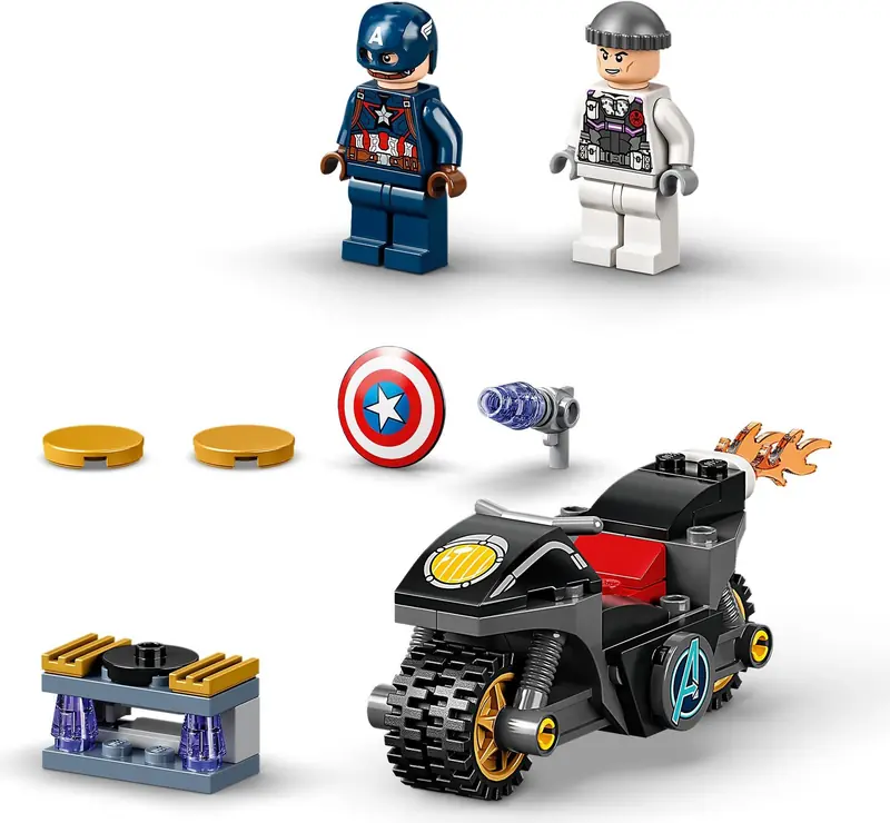 LEGO 76189 Kapitan Ameryka i pojedynek z Hydrą zdjęcie 4