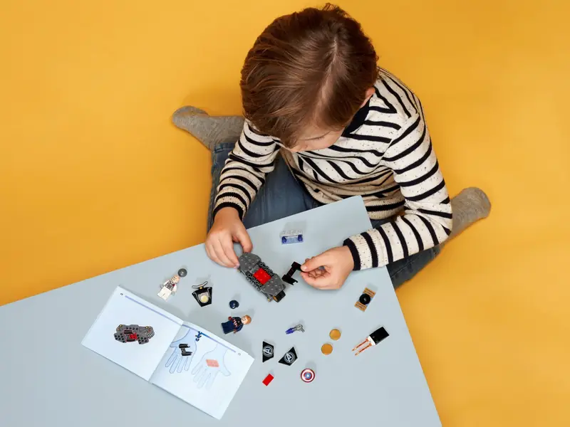 LEGO 76189 Kapitan Ameryka i pojedynek z Hydrą zdjęcie 9