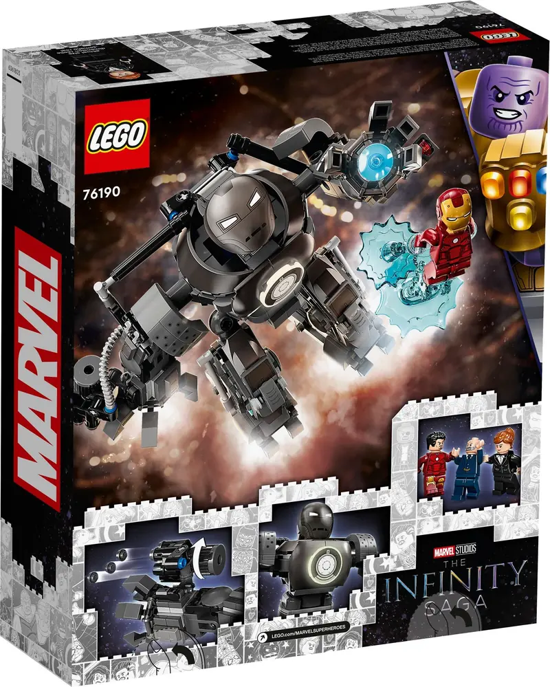 LEGO 76190 Iron Man: zadyma z Iron Mongerem zdjęcie 7