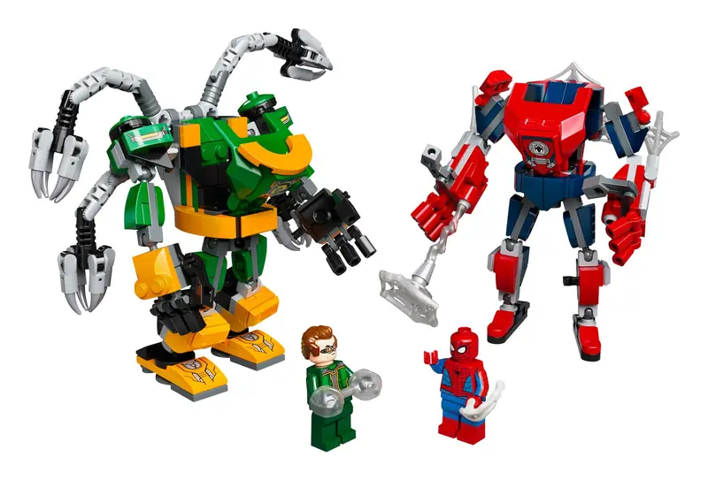 LEGO 76198 Bitwa mechów Spider-Mana i Doktora