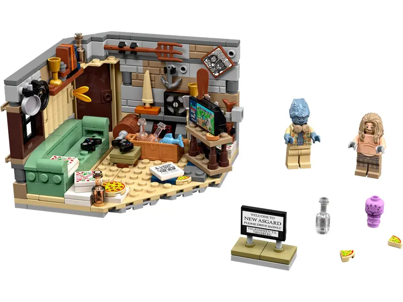 LEGO 76200 Nowy Asgard Grubego Thora