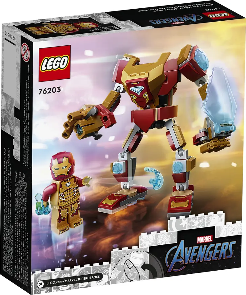 LEGO 76203 Mechaniczna zbroja Iron Mana zdjęcie 5