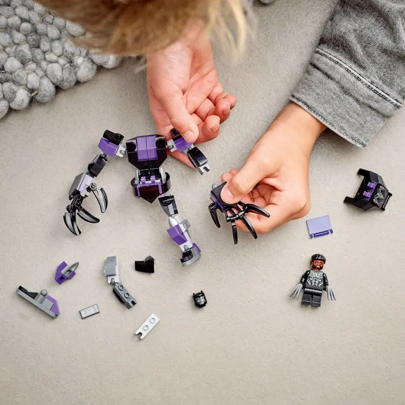 LEGO 76204 Mechaniczna zbroja Czarnej Pantery zdjęcie 7