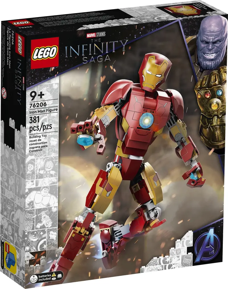 LEGO 76206 Figurka Iron Mana zdjęcie 4