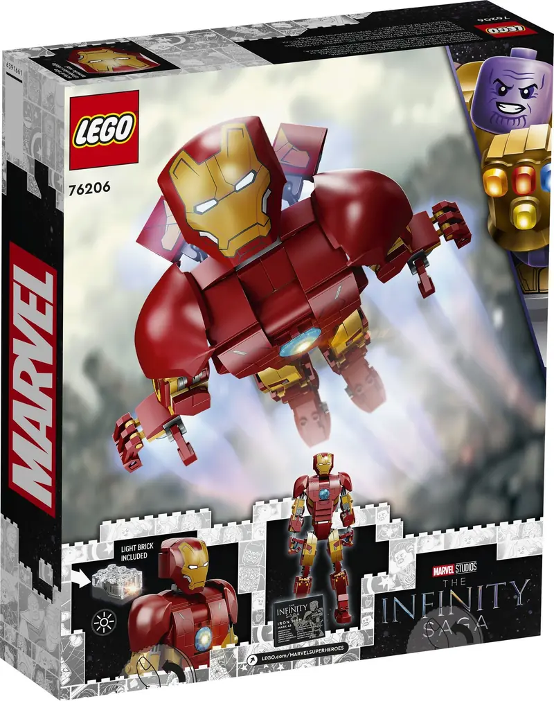 LEGO 76206 Figurka Iron Mana zdjęcie 5