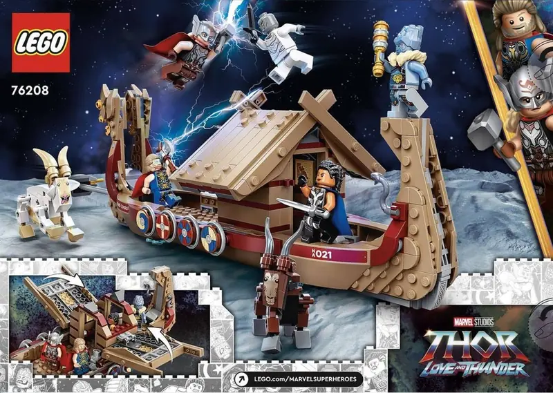 LEGO 76208 Kozia łódź zdjęcie 9