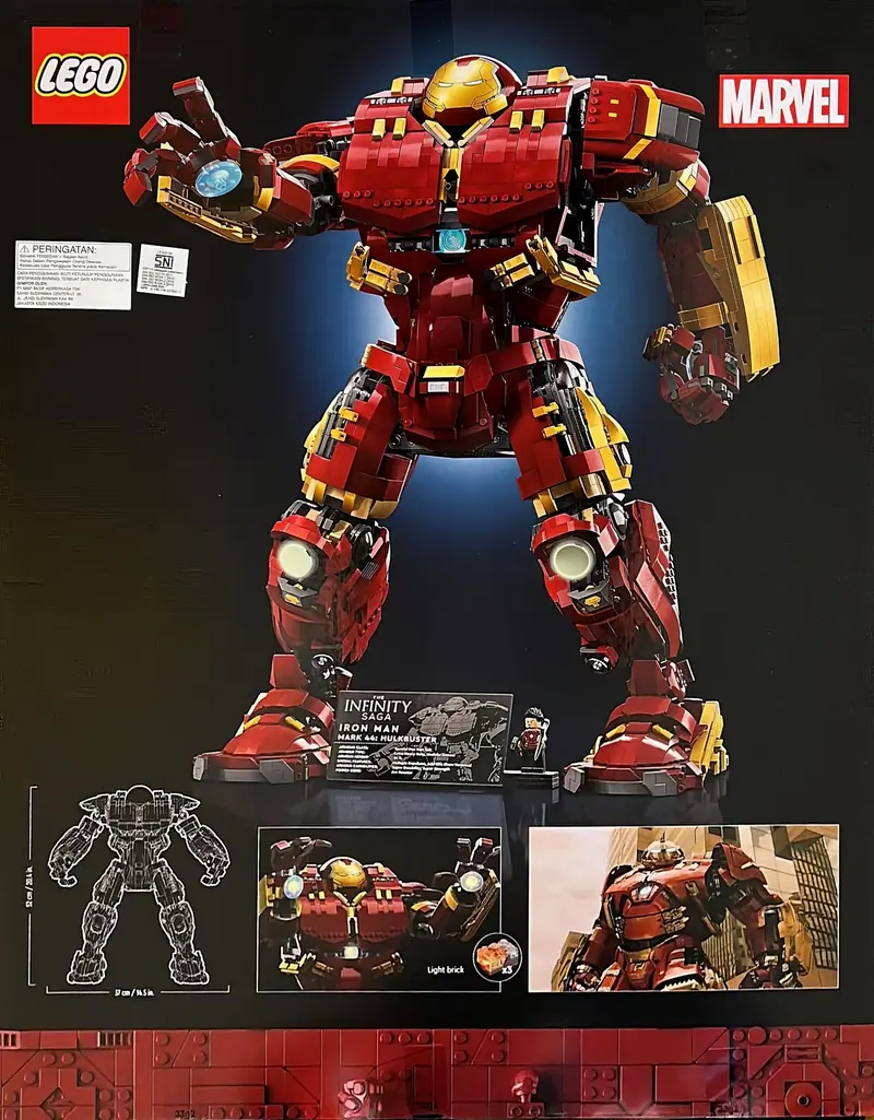 LEGO 76210 Hulkbuster zdjęcie 12