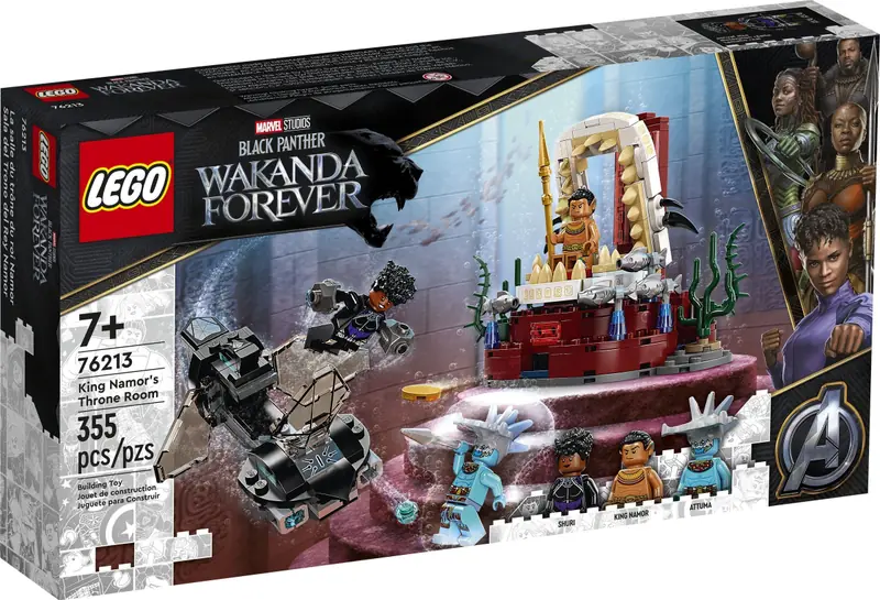 LEGO 76213 Sala tronowa króla Namora zdjęcie 2
