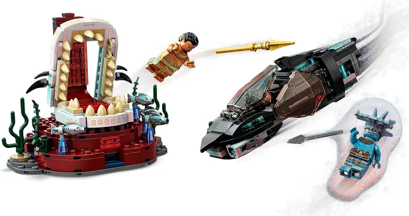 LEGO 76213 Sala tronowa króla Namora zdjęcie 5