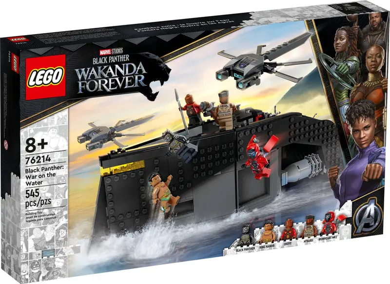 LEGO 76214 Czarna Pantera: wojna na wodzie zdjęcie 5