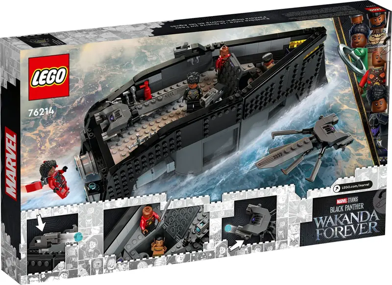 LEGO 76214 Czarna Pantera: wojna na wodzie zdjęcie 3