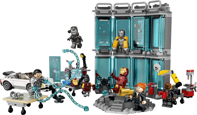 LEGO 76216 Zbrojownia Iron Mana