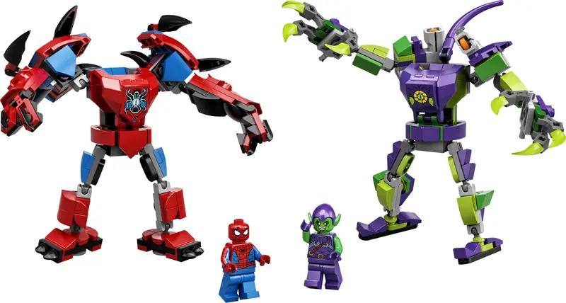 LEGO 76219 Bitwa mechów Spider-Mana i Zielonego Goblina