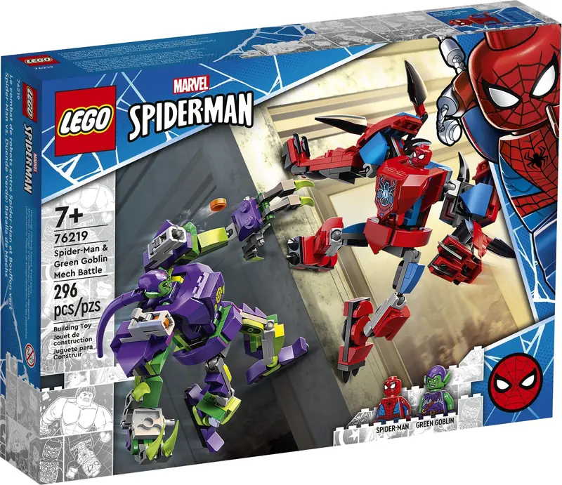 LEGO 76219 Bitwa mechów Spider-Mana i Zielonego Goblina zdjęcie 5