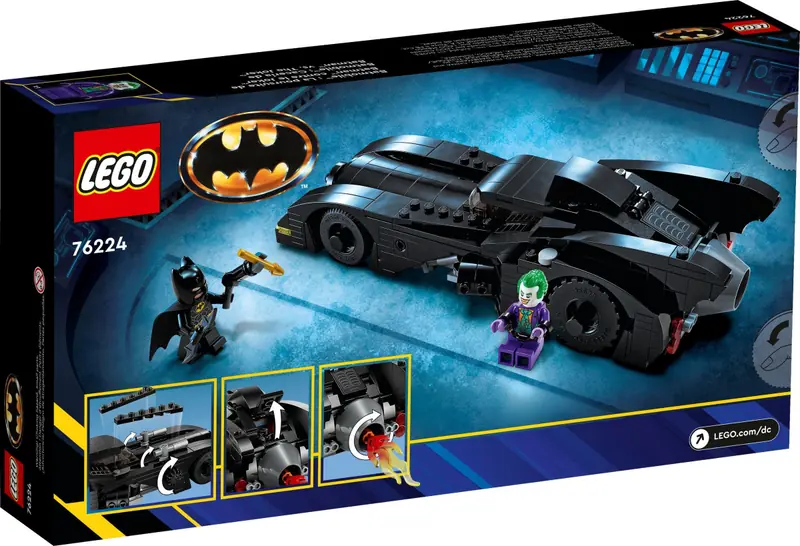 LEGO 76224 Batmobil: Pościg Batmana za Jokerem zdjęcie 5