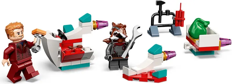LEGO 76231 Kalendarz adwentowy ze Strażnikami Galaktyki zdjęcie 4