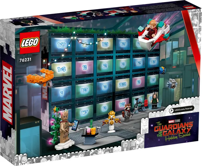 LEGO 76231 Kalendarz adwentowy ze Strażnikami Galaktyki zdjęcie 5