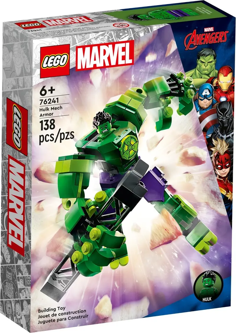 LEGO 76241 Mechaniczna zbroja Hulka zdjęcie 2