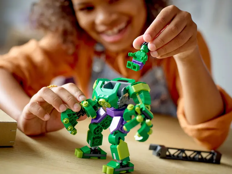 LEGO 76241 Mechaniczna zbroja Hulka zdjęcie 8