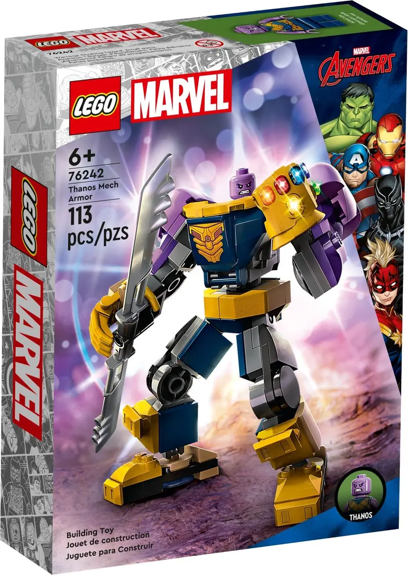 LEGO 76242 Mechaniczna zbroja Thanosa zdjęcie 2