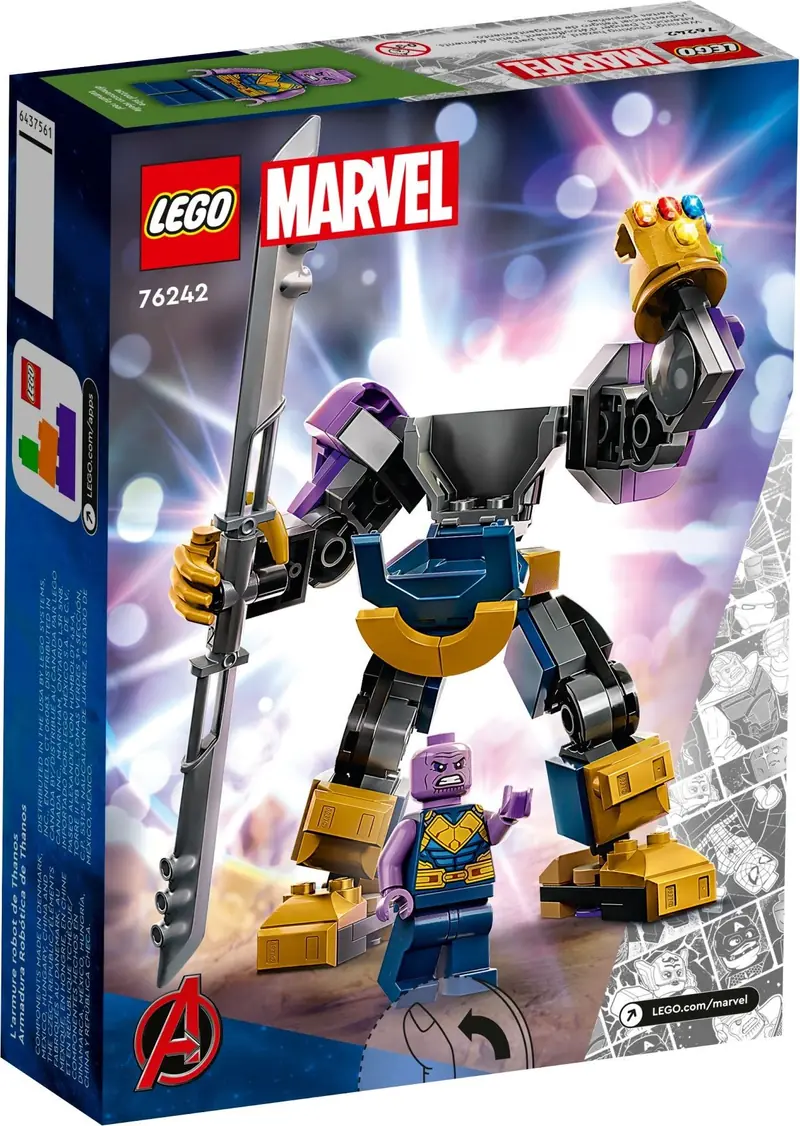 LEGO 76242 Mechaniczna zbroja Thanosa zdjęcie 5