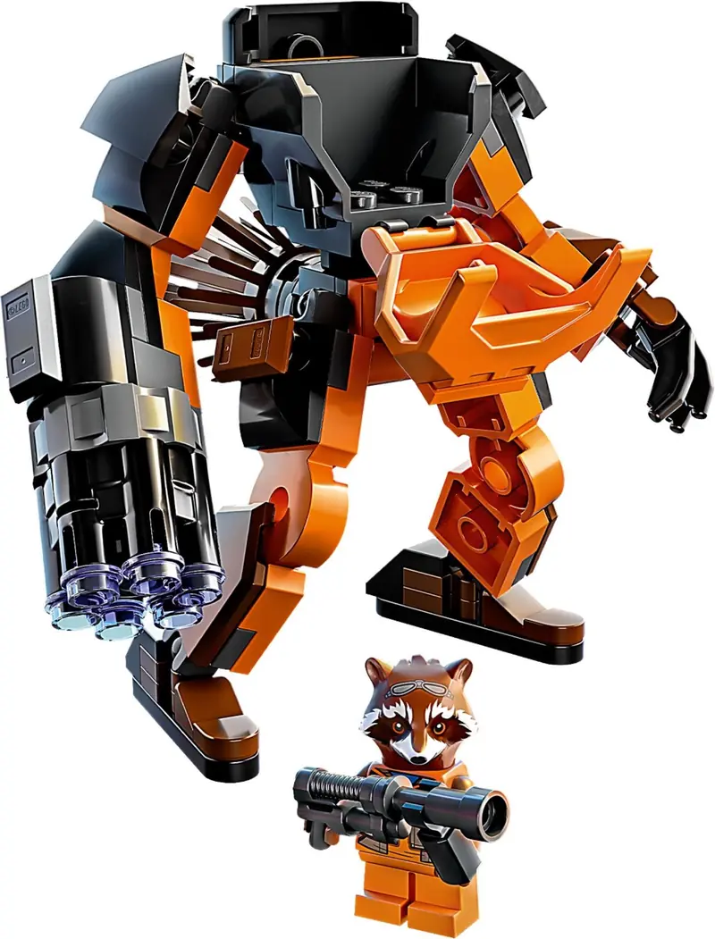 LEGO 76243 Mechaniczna zbroja Rocketa zdjęcie 3