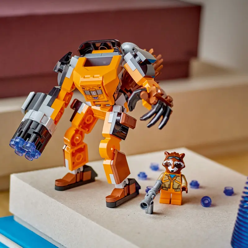 LEGO 76243 Mechaniczna zbroja Rocketa zdjęcie 8