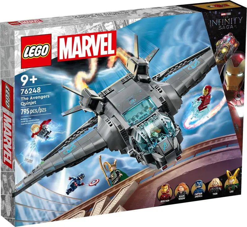 LEGO 76248 Quinjet Avengersów zdjęcie 4