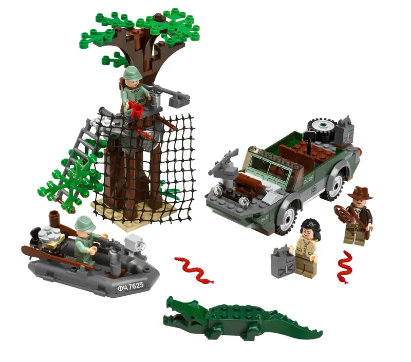 LEGO 7625 Obława w rzece