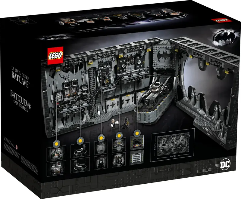 LEGO 76252 Jaskinia Batmana w ramce zdjęcie 5