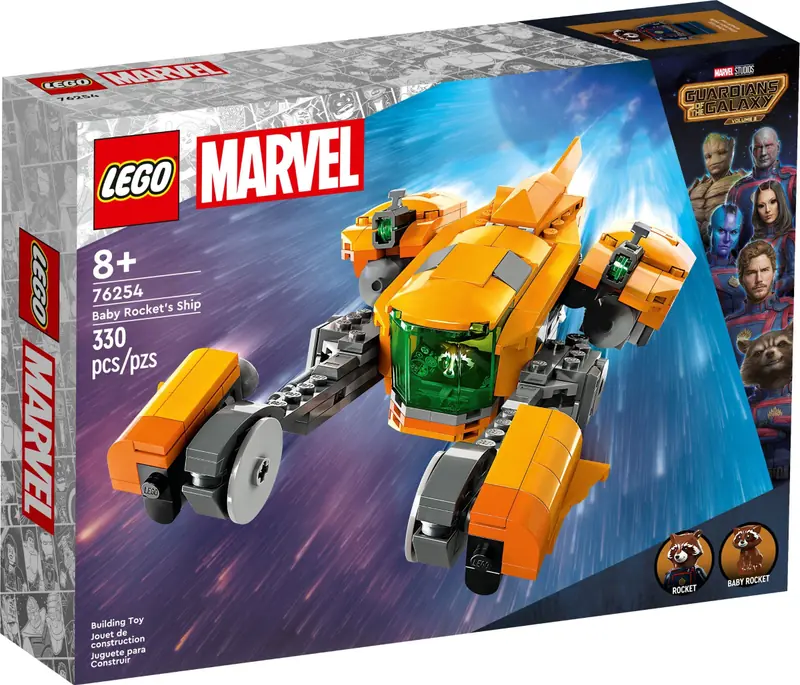 LEGO 76254 Statek kosmiczny małego Rocketa zdjęcie 2