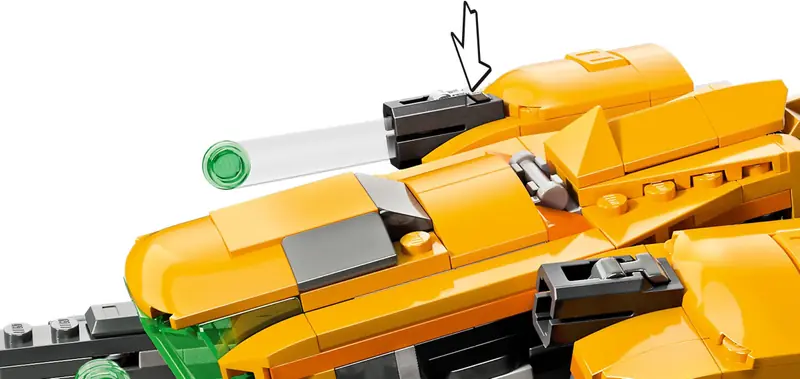 LEGO 76254 Statek kosmiczny małego Rocketa zdjęcie 8