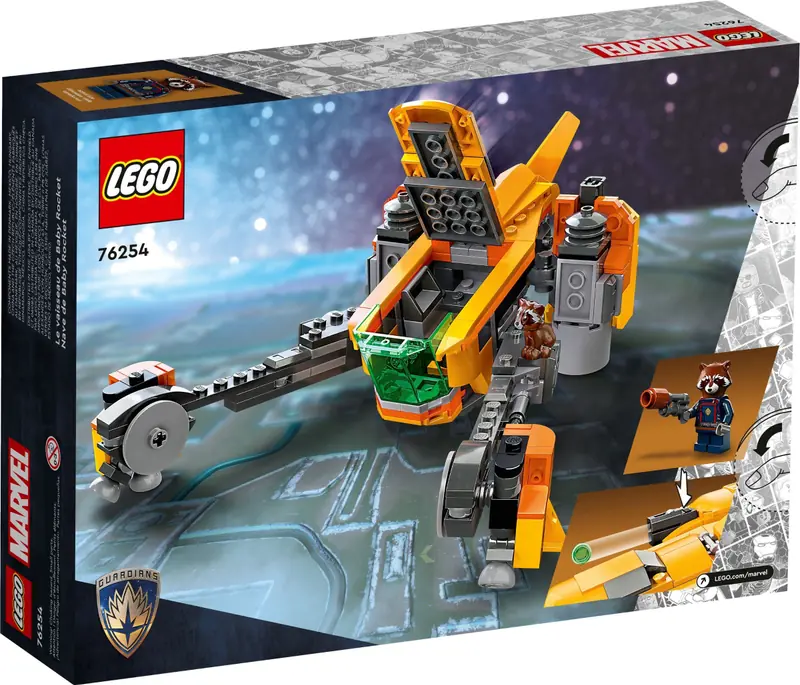LEGO 76254 Statek kosmiczny małego Rocketa zdjęcie 6