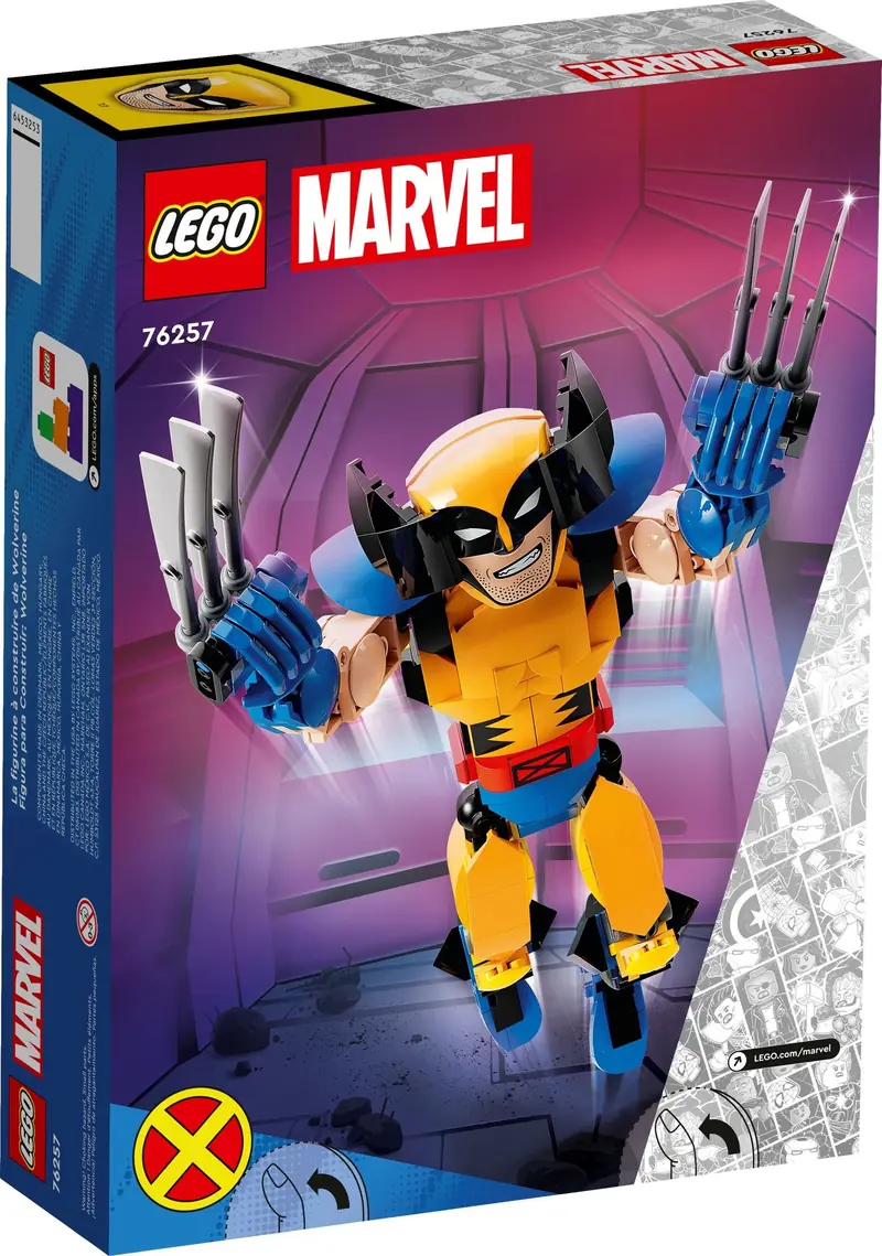 LEGO 76257 Figurka Wolverine’a do zbudowania zdjęcie 4