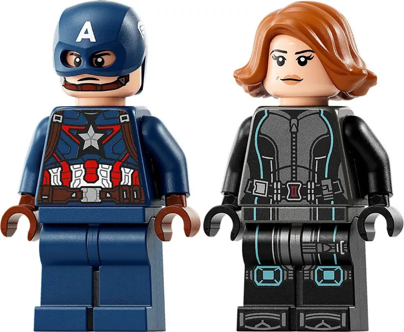 LEGO 76260 Motocykle Czarnej Wdowy i Kapitana Ameryki zdjęcie 5