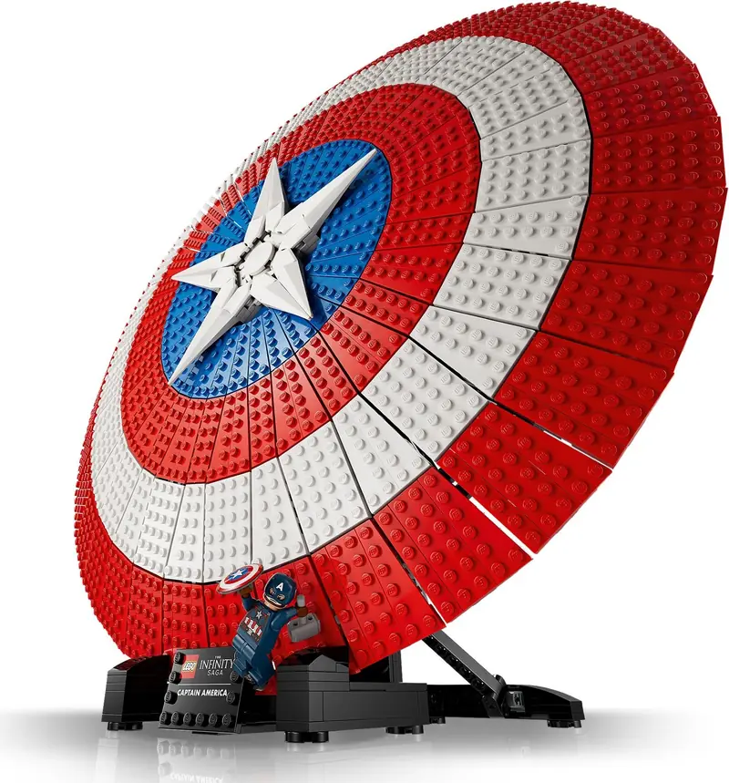LEGO 76262 Tarcza Kapitana Ameryki zdjęcie 6