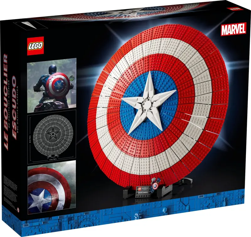 LEGO 76262 Tarcza Kapitana Ameryki zdjęcie 2