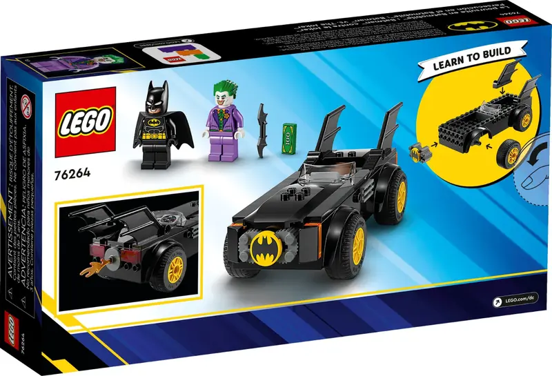 LEGO 76264 Batmobil Pogoń: Batman kontra Joker zdjęcie 6