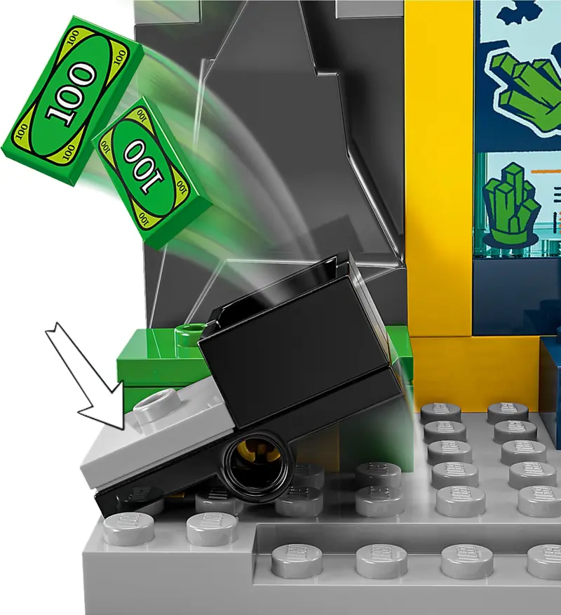 LEGO 76272 Jaskinia Batmana z Batmanem, Batgirl i Jokerem zdjęcie 8