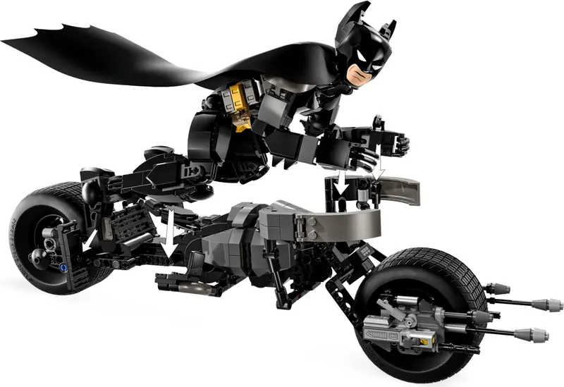 LEGO 76273 Figurka Batmana do zbudowania i batcykl zdjęcie 3