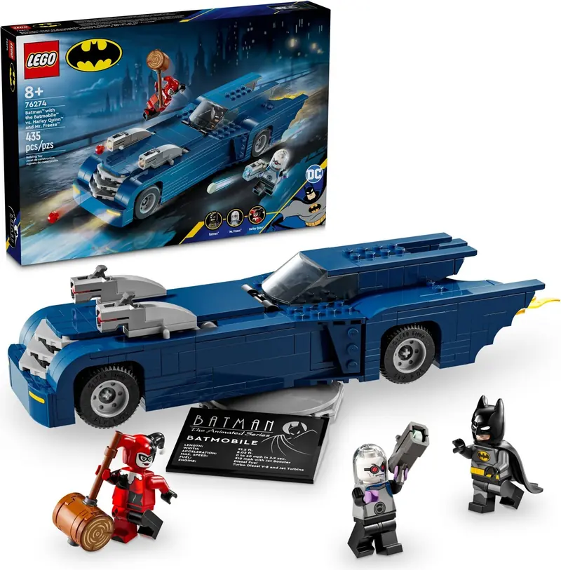 LEGO 76274 Batman z batmobilem kontra Harley Quinn i Mr. Freeze zdjęcie 6