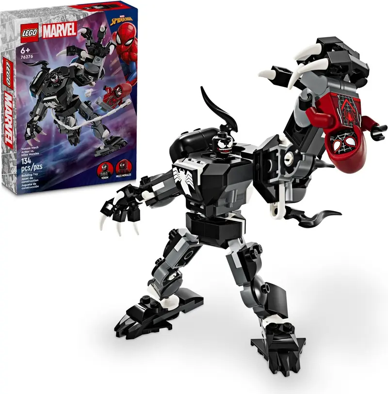LEGO 76276 Mechaniczna zbroja Venoma vs. Miles Morales zdjęcie 2