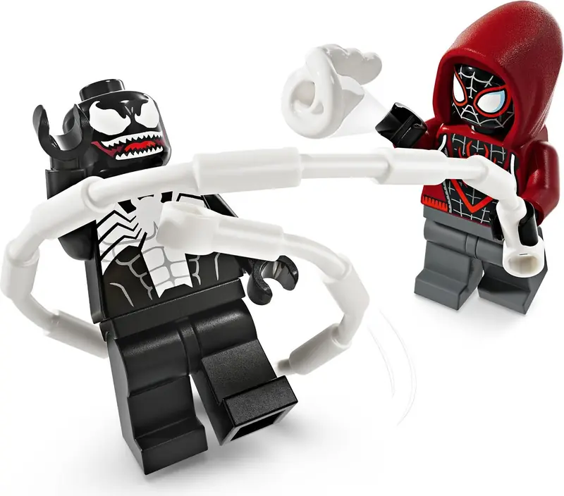 LEGO 76276 Mechaniczna zbroja Venoma vs. Miles Morales zdjęcie 4