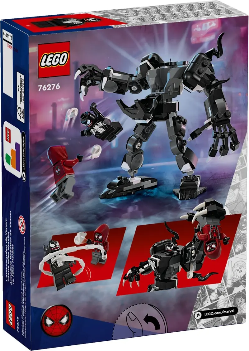LEGO 76276 Mechaniczna zbroja Venoma vs. Miles Morales zdjęcie 5